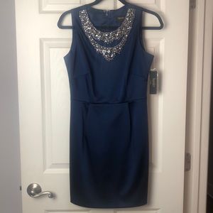 Laundry by Shelli Segal Navy Dress New size 4